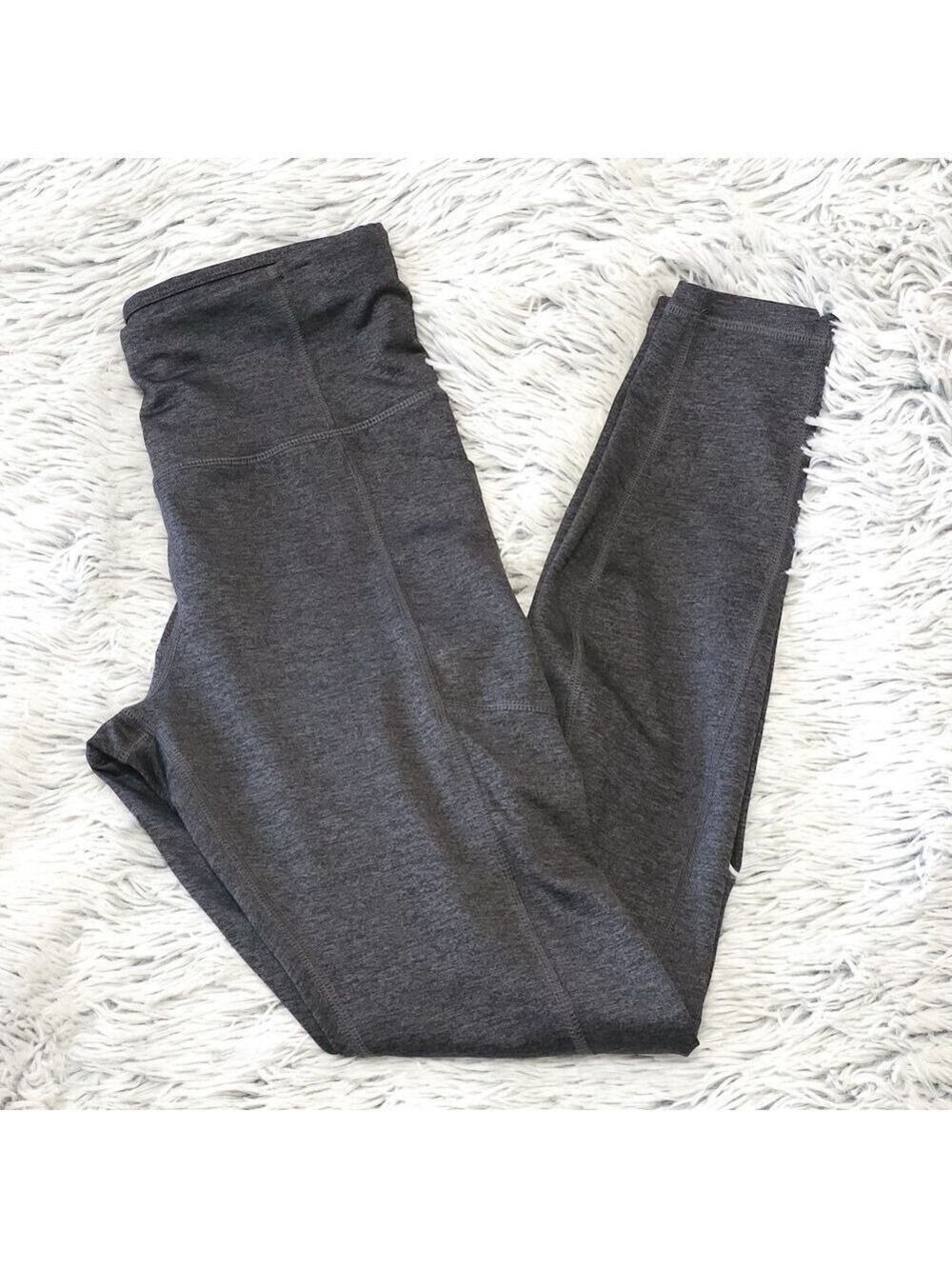 Avia Women's Charcoal Heather Stretch Leggings